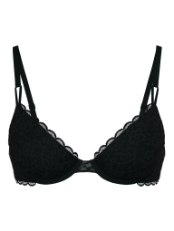 Кружевной бюстгальтер Victoria's Secret 1159861285 (Черный 36C)