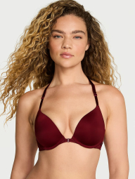Бюстгальтер Push-Up з Т-подібною спинкою Victoria's Secret 1159862471 (Бордовий 34C)