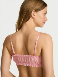 Шифоновый бралетт Victoria's Secret 1159862694 (Розовый M)