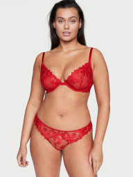 Бюстгальтер з вишивкою Victoria's Secret 1159862766 (Червоний 36C)