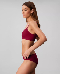 Бралетт Calvin Klein с логотипом 1159862946 (Бордовый M)