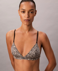 Бралетт Calvin Klein триангл 1159863094 (Леопардовый L)