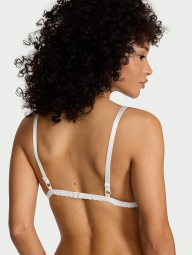Мягкий кружевной бралетт Victoria's Secret 1159863223 (Молочный S)
