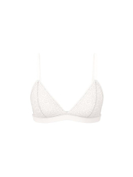 Мягкий кружевной бралетт Victoria's Secret 1159863223 (Молочный S)