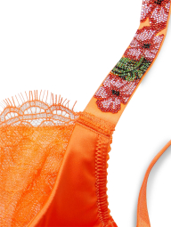 Корсет-бюст Victoria's Secret со стразами 1159863362 (Оранжевый 32B)