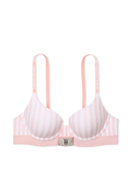 Бюстгальтер Push-Up Victoria's Secret с логотипом из страз 1159863464 (Розовый 36D)