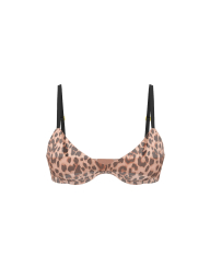 Сетчатый бюстгальтер Victoria's Secret 1159863546 (Леопардовый 36D)