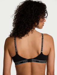 Бюстгальтер без косточек Victoria's Secret 1159863670 (Черный 40D)