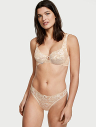 Мереживний бюстгальтер Victoria's Secret 1159863831 (Бежевий 34C)