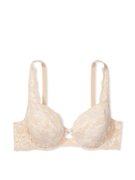 Мереживний бюстгальтер Victoria's Secret 1159863831 (Бежевий 34C)
