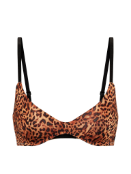 Бюстгальтер Push-Up Victoria's Secret с принтом 1159864089 (Леопардовый 36B)