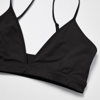 Бюстгальтер триангл UNIQLO бралетт 1159865156 (Черный S)