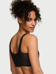 Корсетный топ Victoria's Secret со стразами 1160065379 (Черный XL)