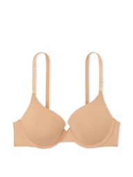 Гладкий бюстгальтер Push-Up Victoria's Secret 1160064841 (Бежевий 40C)