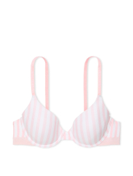 Бюстгальтер Victoria's Secret 1160068150 (Білий/Рожевий 38B)