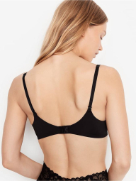 Гладкий бюстгальтер Light Push-Up Victoria's Secret 1160126007 (Чорний 34A)