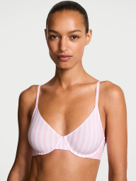 Бюстгальтер Victoria's Secret 1160147475 (Білий/Рожевий 38D)