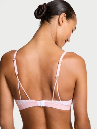 Бюстгальтер Victoria's Secret 1160147475 (Білий/Рожевий 38D)