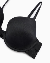Женский бюстгальтер Emporio Armani с логотипом 1160479618 (Черный 34A)