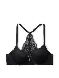 Бюстгальтер Victoria's Secret с кружевом 1160479677 (Черный 38DD)