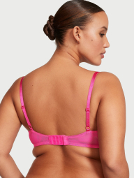 Кружевной бюстгальтер Victoria's Secret со стразами 1160691592 (Розовый 34C)