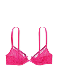 Кружевной бюстгальтер Victoria's Secret со стразами 1160748584 (Розовый 34B)