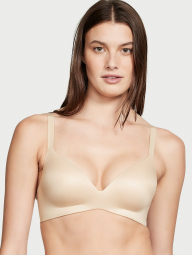 Гладкий бюстгальтер Push-Up Victoria's Secret Infinity Flex Perfect 1160715013 (Бежевий 38D)