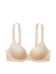 Гладкий бюстгальтер Push-Up Victoria's Secret Infinity Flex Perfect 1160715013 (Бежевий 38D)