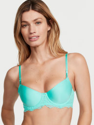 Бюстгальтер Victoria's Secret з мереживом 1160717049 (Бірюзовий 32C)