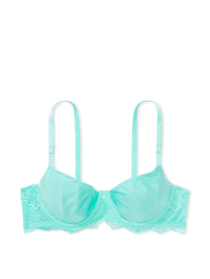 Бюстгальтер Victoria's Secret з мереживом 1160717049 (Бірюзовий 32C)