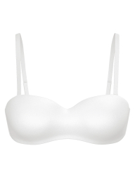 Гладкий бюстгальтер Victoria's Secret 1160738872 (Белый 44D)