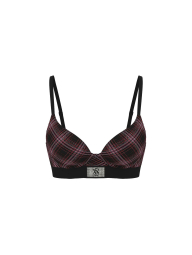 Бюстгальтер Victoria's Secret с логотипом из страз 1160752968 (Черный 34DDD)