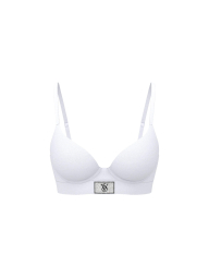 Бюстгальтер Victoria's Secret с логотипом из страз 1160783288 (Белый 38D)