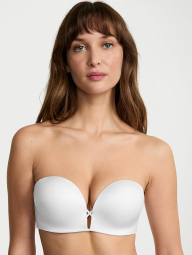 Гладкий бюстгальтер Push-Up Victoria's Secret Bombshell 1160885432 (Белый 36D)