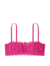 Мереживний бюстгальтер Victoria's Secret 1161138319 (Рожевий XL)