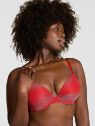 Бюстгальтер Super Push-Up Victoria's Secret Pink 1161372201 (Красный 34C)