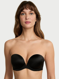 Гладкий бюстгальтер Push-Up Victoria's Secret 1161403053 (Черный 38D)