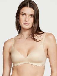 Гладкий бюстгальтер Push-Up Victoria's Secret Infinity Flex Perfec 1161450771 (Бежевый 34D)