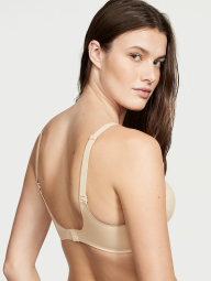 Гладкий бюстгальтер Push-Up Victoria's Secret Infinity Flex Perfec 1161450771 (Бежевый 34D)