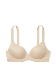 Гладкий бюстгальтер Push-Up Victoria's Secret Infinity Flex Perfec 1161450771 (Бежевый 34D)
