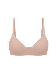 Гладкий бюстгальтер Victoria's Secret 1161565044 (Бежевый 38C)
