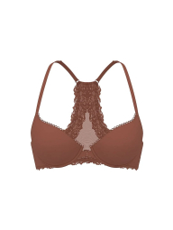 Бюстгальтер Victoria's Secret с Т-образной спинкой 1162048662 (Коричневый 38C)