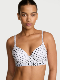 Бюстгальтер с принтом Victoria's Secret 1162051865 (Белый 34D)