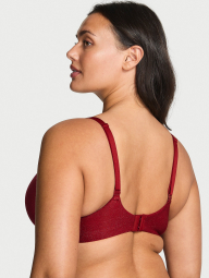 Бюстгальтер Victoria's Secret с блеском 1162061876 (Красный 36B)