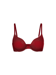 Бюстгальтер Victoria's Secret с блеском 1162061876 (Красный 36B)
