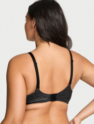Бюстгальтер Victoria's Secret с блеском 1162065804 (Черный 34B)