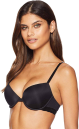 Женский бюстгальтер Emporio Armani Push-Up 1162157449 (Черный 34D)
