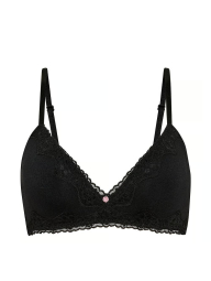 Бюстгальтер Victoria's Secret з мереживом 1162196893 (Чорний 40DD)