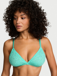 Кружевной бралетт Victoria's Secret 1162224773 (Бирюзовый S)