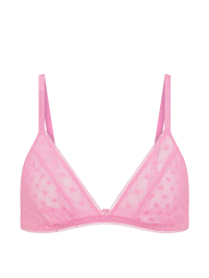 Кружевной бралетт Victoria's Secret 1162227122 (Розовый M)